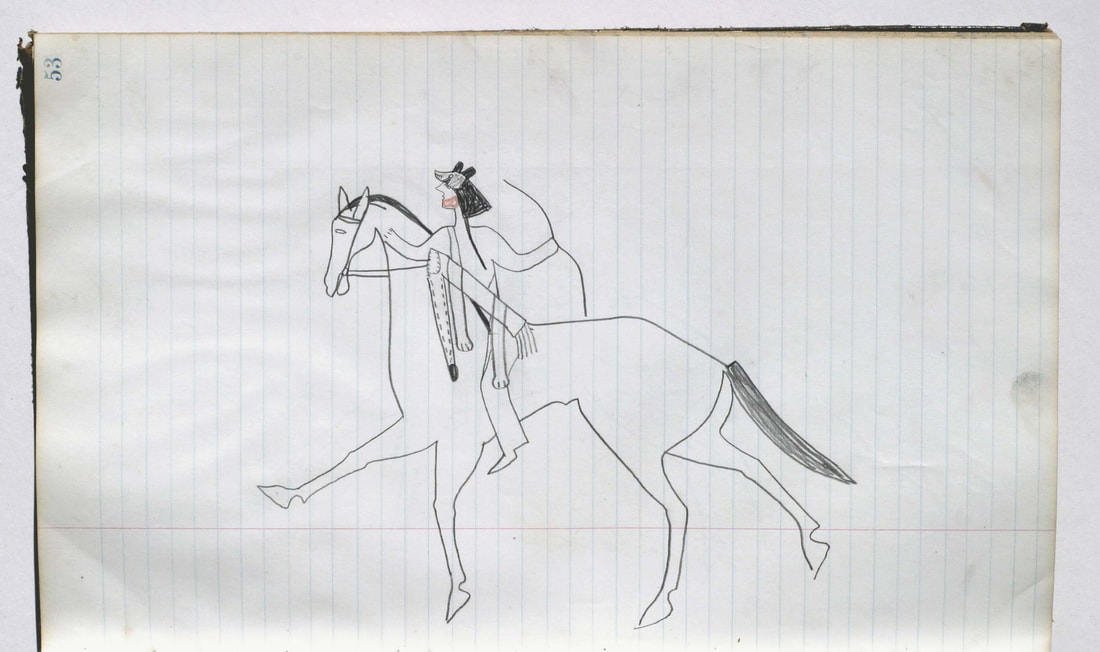 Lakota Ledger Drawing Amidon Book
