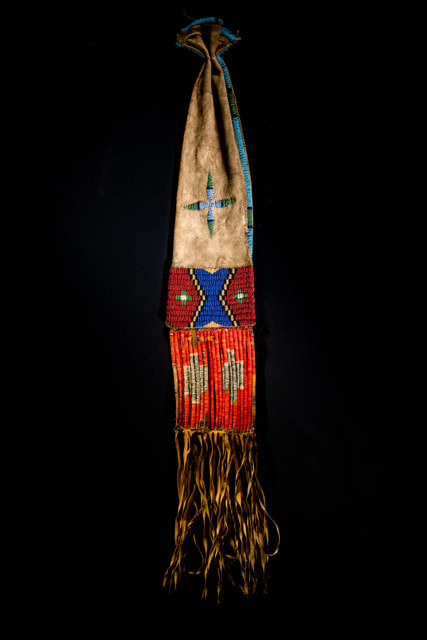 Lakota pipebag 19th C